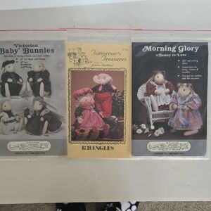 Victorian Baby Bunnies, Tomorrow's Treasures, Morning Glory Patterns